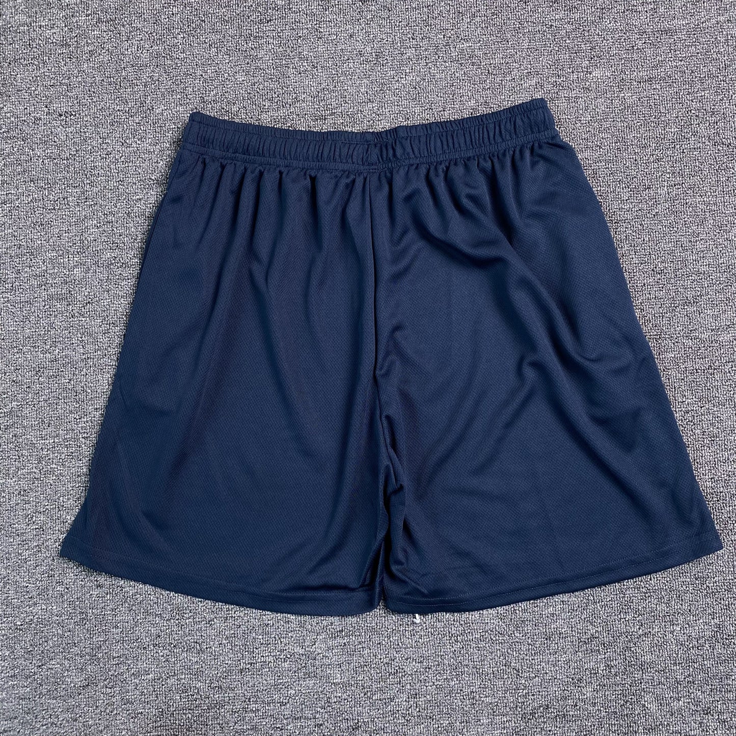 Short basique Eric Emanuel EE bleu marine/mauve/jaune