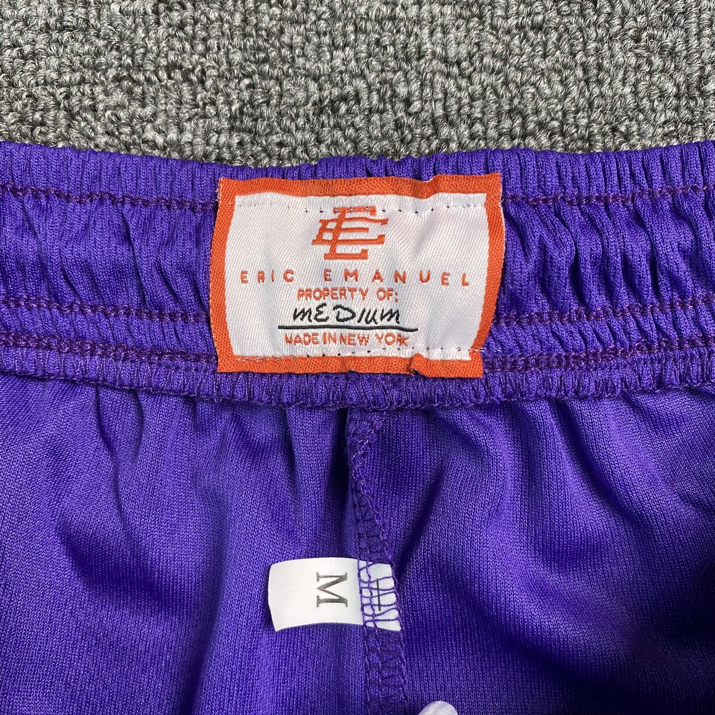 Short basique Eric Emanuel EE violet/jaune