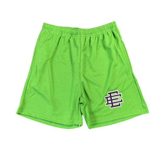 ERIC EMANUEL EE BASIC SHORTS VERT SLIME/NOIR