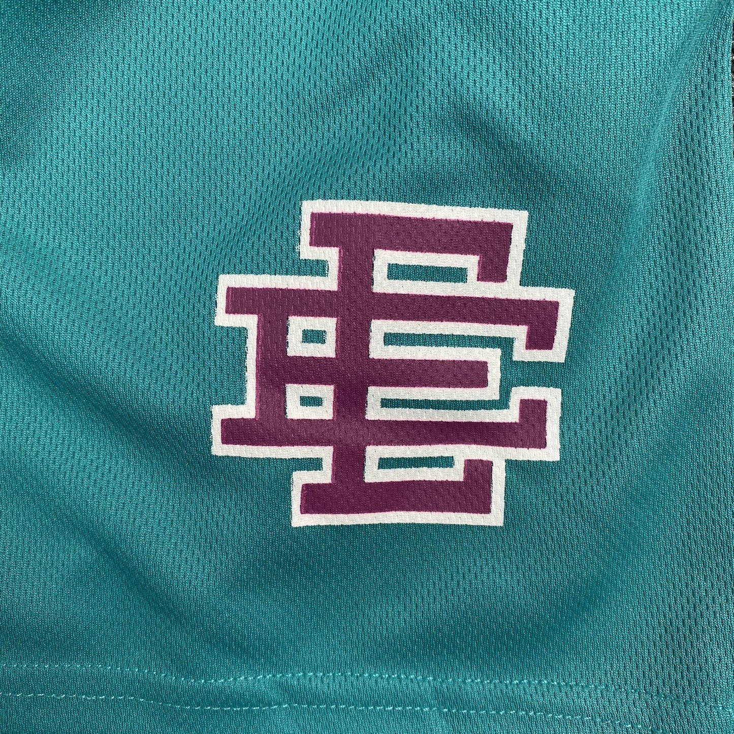 Short basique Eric Emanuel EE bleu sarcelle/violet