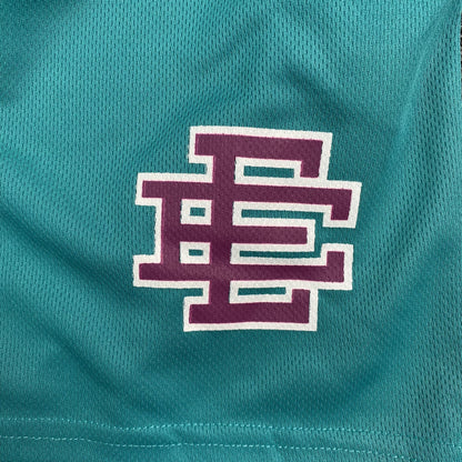 Short basique Eric Emanuel EE bleu sarcelle/violet