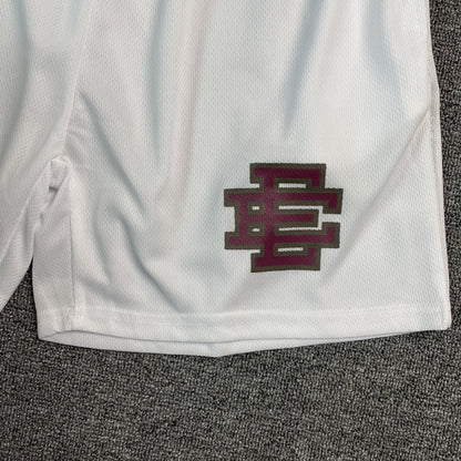 Short basique Eric Emanuel EE blanc/gris/bordeaux