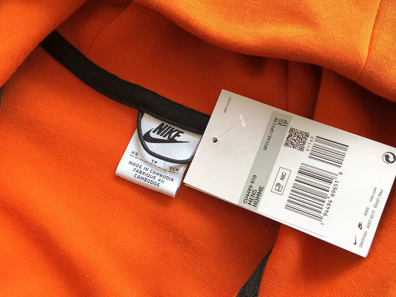 Sweat à capuche Nike Tech Fleece x Campfire Orange