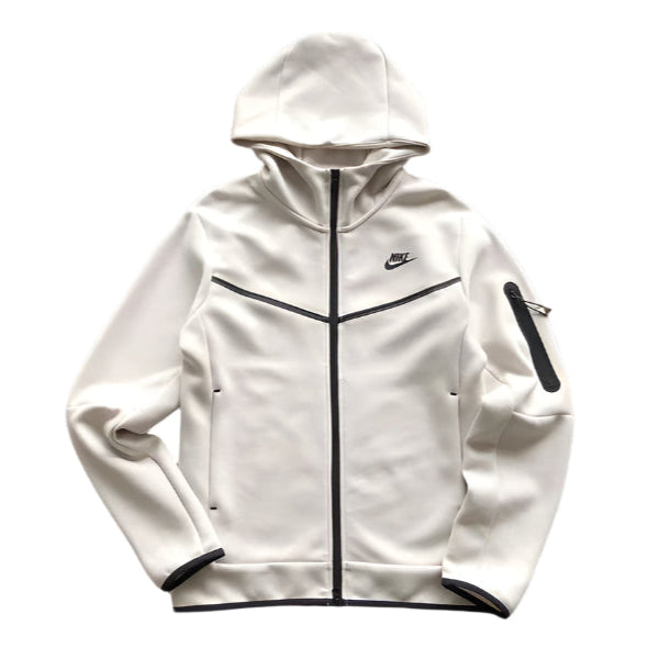Sweat à capuche Nike Tech Fleece x Blanc crème