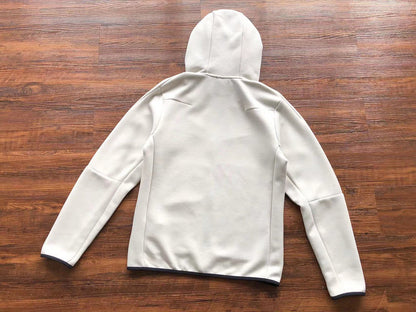 Sweat à capuche Nike Tech Fleece x Blanc crème