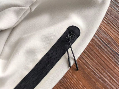 Sweat à capuche Nike Tech Fleece x Blanc crème