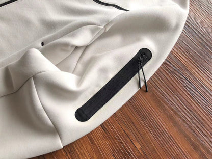 Sweat à capuche Nike Tech Fleece x Blanc crème