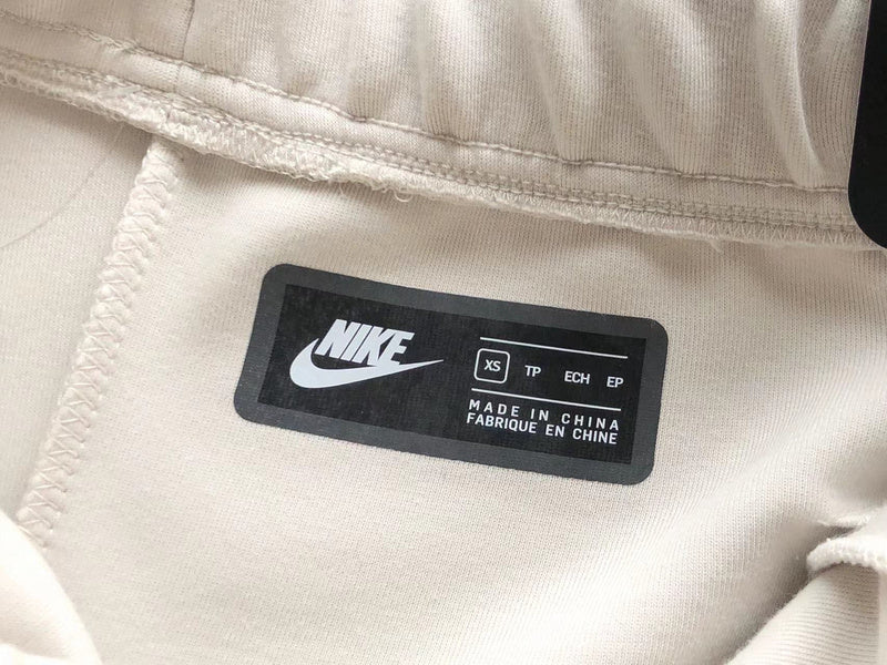 Pantalon en polaire technique Nike x Blanc crème