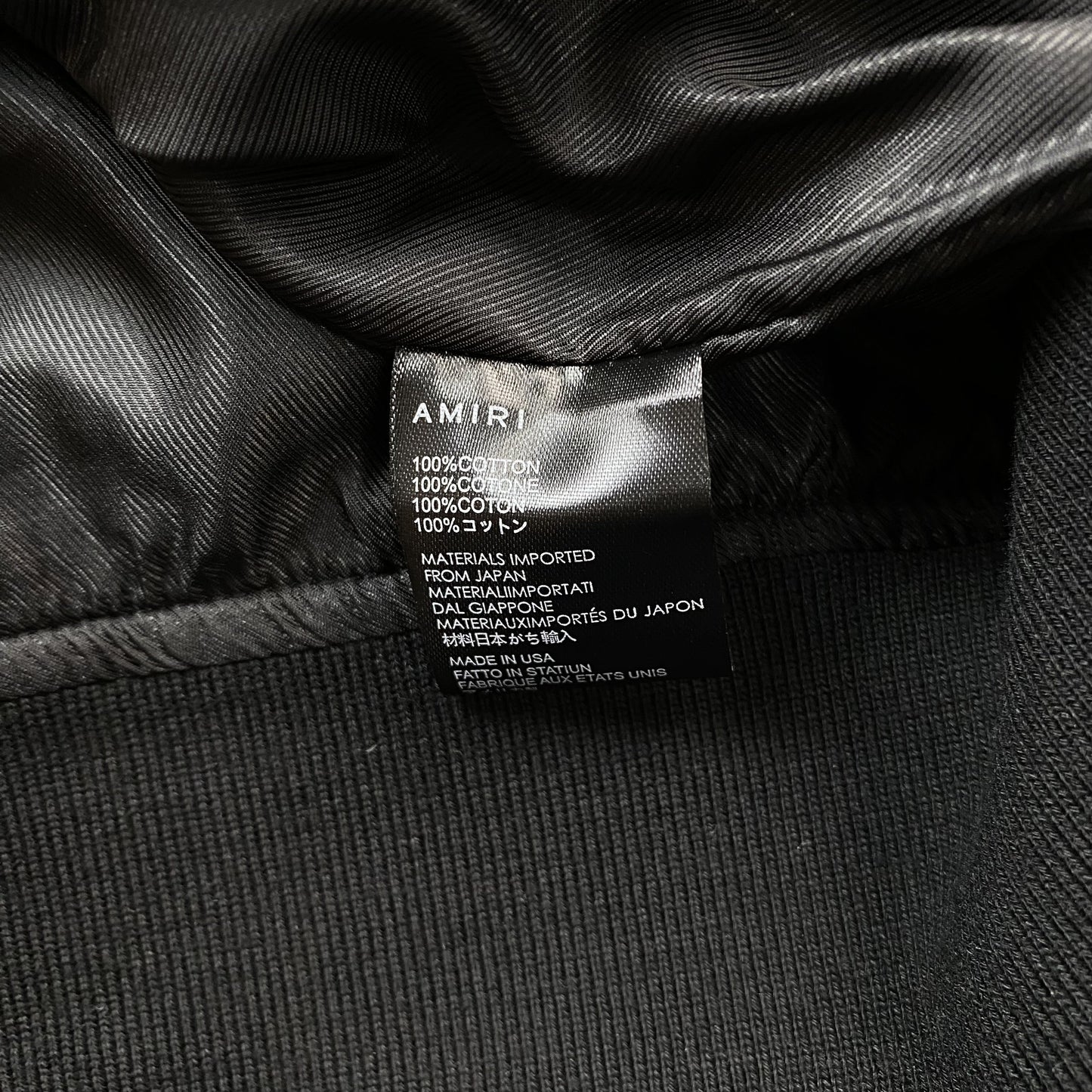 VESTE UNIVERSITAIRE AMIRI LION