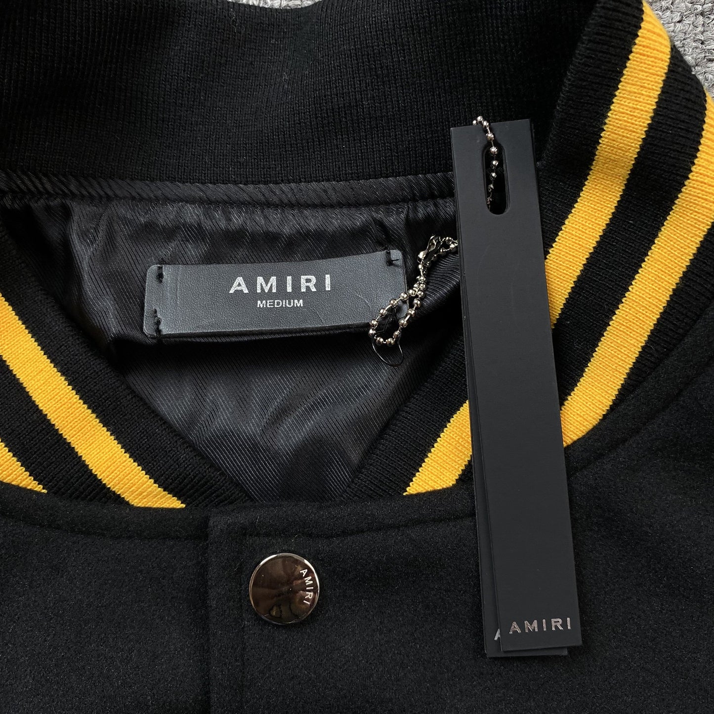VESTE UNIVERSITAIRE AMIRI LION