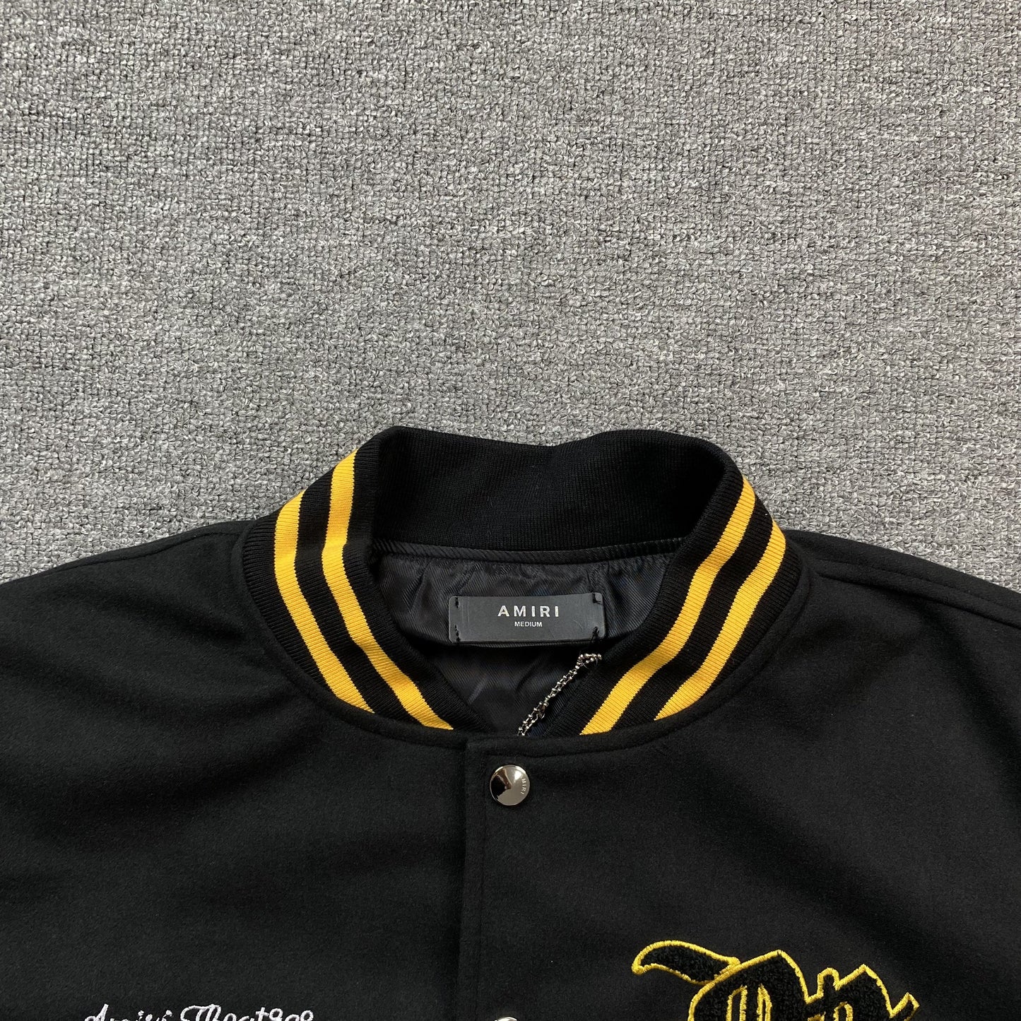 VESTE UNIVERSITAIRE AMIRI LION