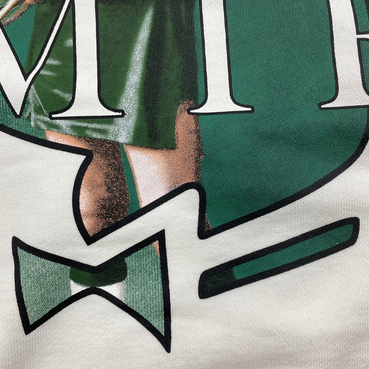 SWEAT À CAPUCHE AMIRI PLAYBOY LOGO BLANC VERT