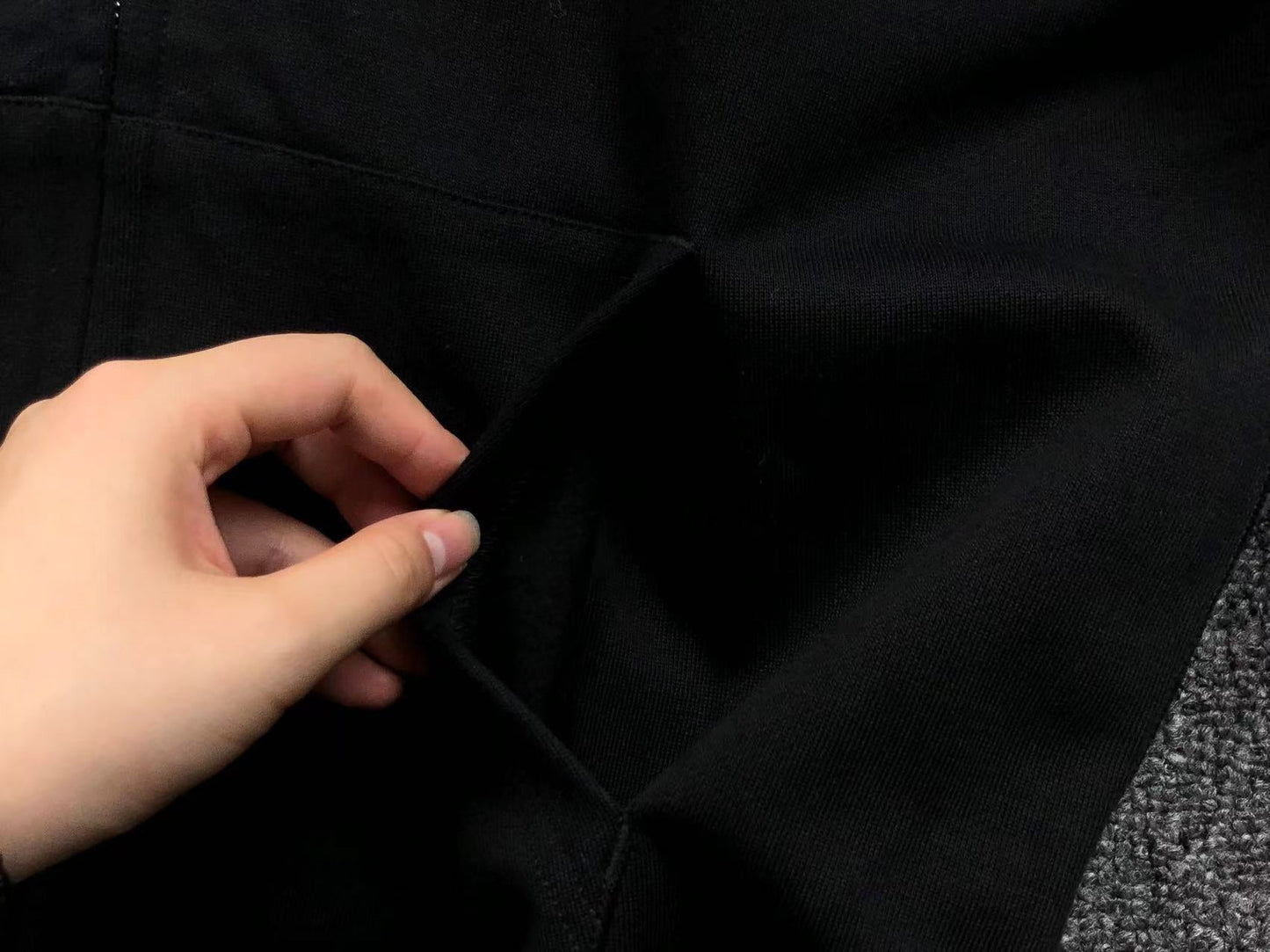 Sweat à capuche zippé BAPE Shark noir