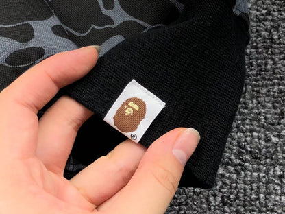 BAPE x DOVER STREET MARKET SPÉCIAL CAMO SHARK SWEAT À CAPUCHE ZIPPÉ NOIR