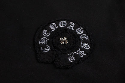 Sweat-shirt à logo fer à cheval Chrome Hearts, dégradé noir