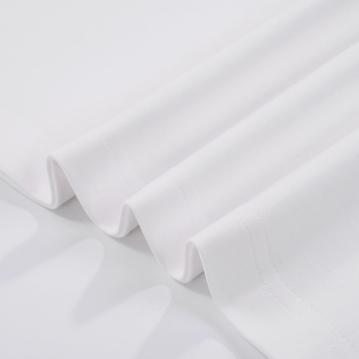 T-shirt blanc à col avec logo Chrome Hearts