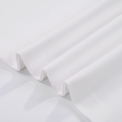 T-shirt blanc à col avec logo Chrome Hearts