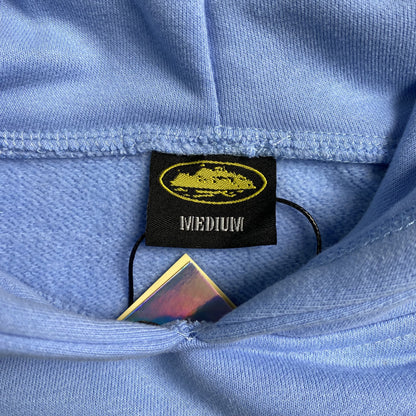 Sweat à capuche CORTEIZ ALCATRAZ bleu bébé