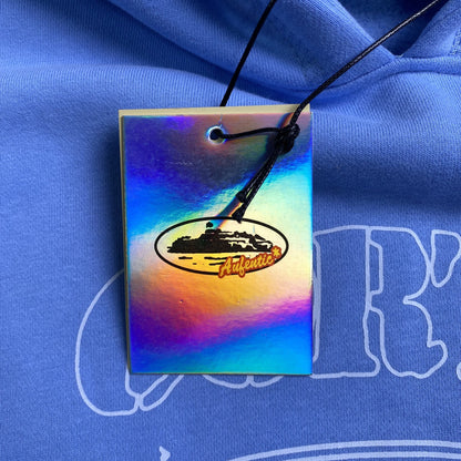 Sweat à capuche CORTEIZ ALCATRAZ bleu bébé