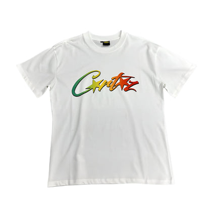 T-SHIRT CORTEIZ ALLSTARZ BLANC À GRADIENT RASTA