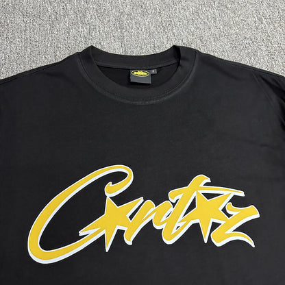 T-shirt CORTEIZ ALLSTARZ noir et or
