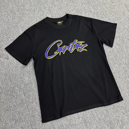 T-shirt CORTEIZ ALLSTARZ noir et violet