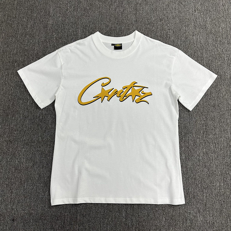 T-shirt CORTEIZ ALLSTARZ blanc doré