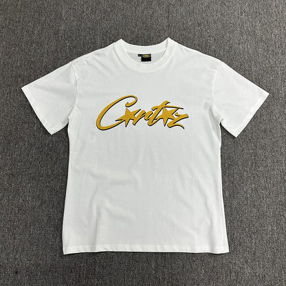 T-shirt CORTEIZ ALLSTARZ blanc doré
