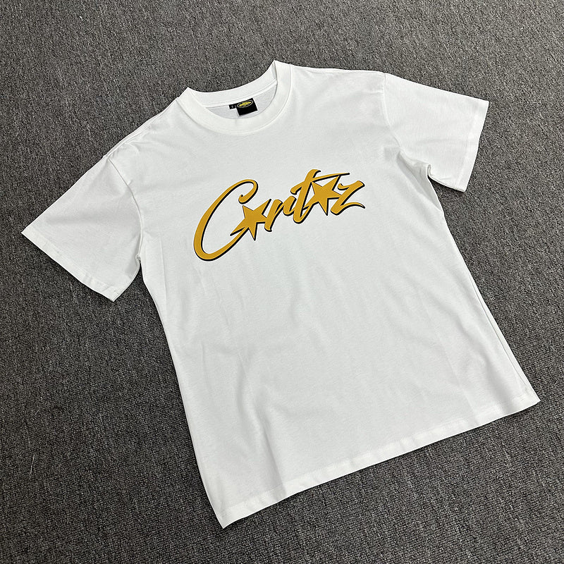T-shirt CORTEIZ ALLSTARZ blanc doré