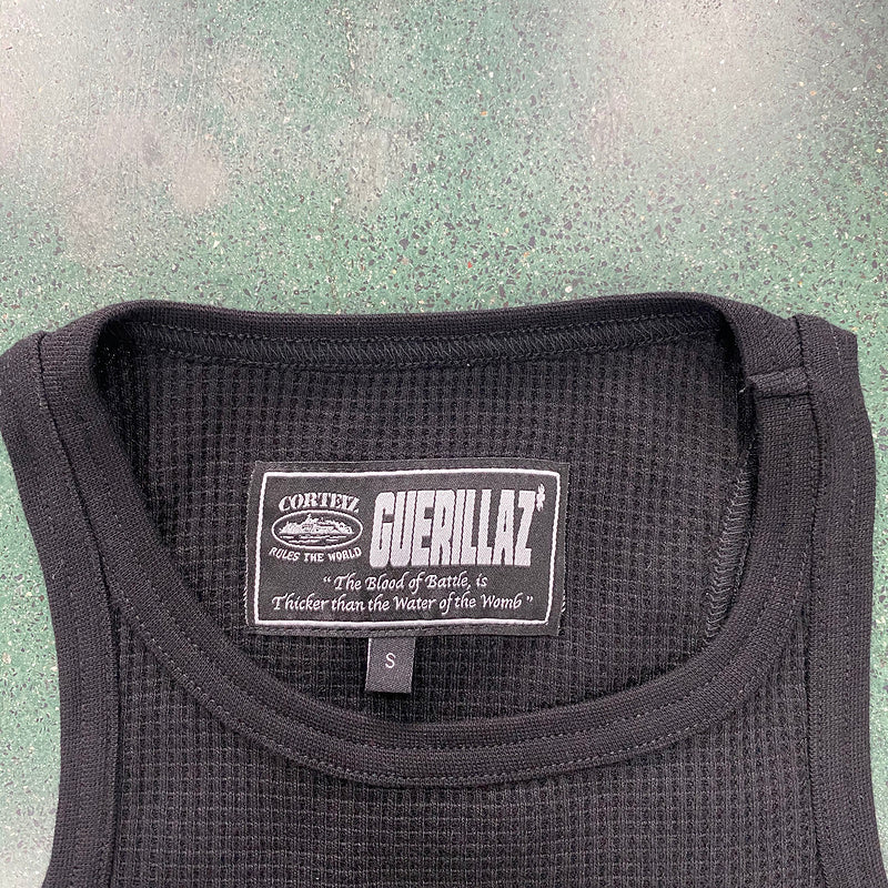 Débardeur CORTEIZ RTW OG pour femme en Alcatraz noir sur noir