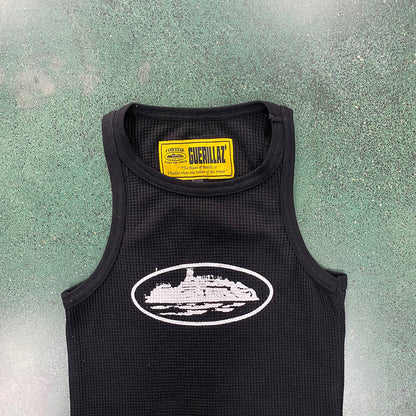 Débardeur CORTEIZ RTW OG pour femme en Alcatraz noir et blanc