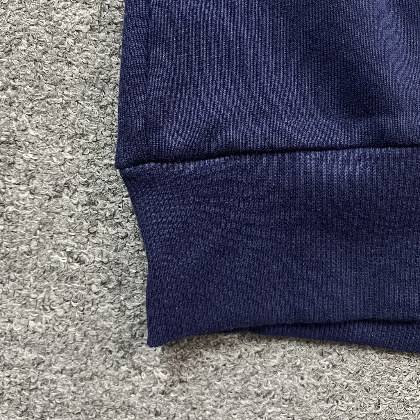 SWEAT À CAPUCHE EN COTON AVEC COURONNE DE DENIM TEARS, MARINE