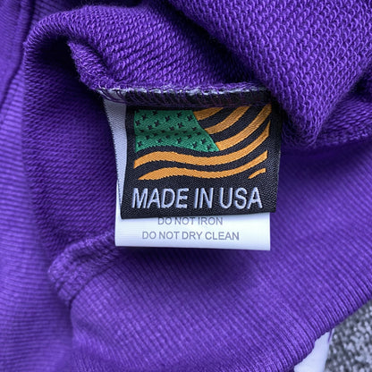 SWEAT À CAPUCHE EN COTON AVEC COURONNE DE DENIM TEARS VIOLET