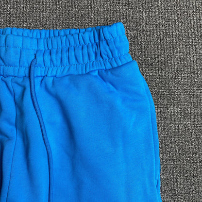 PANTALON DE SURVÊTEMENT EN COTON AVEC COURONNE DE DENIM TEARS BLEU AZUR