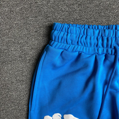 PANTALON DE SURVÊTEMENT EN COTON AVEC COURONNE DE DENIM TEARS BLEU AZUR