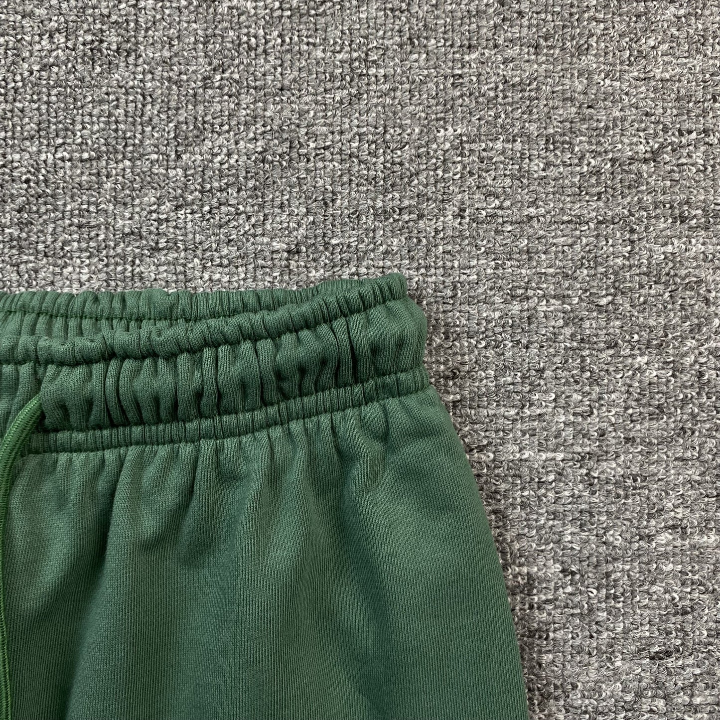 PANTALON DE SURVÊTEMENT VERT EN COTON ET LÉGÈRES DE JEAN