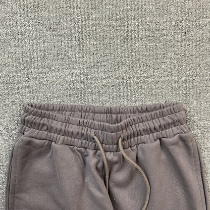 PANTALON DE SURVÊTEMENT EN COTON AVEC COURONNE DE JEAN DÉCHIRÉE OLIVE