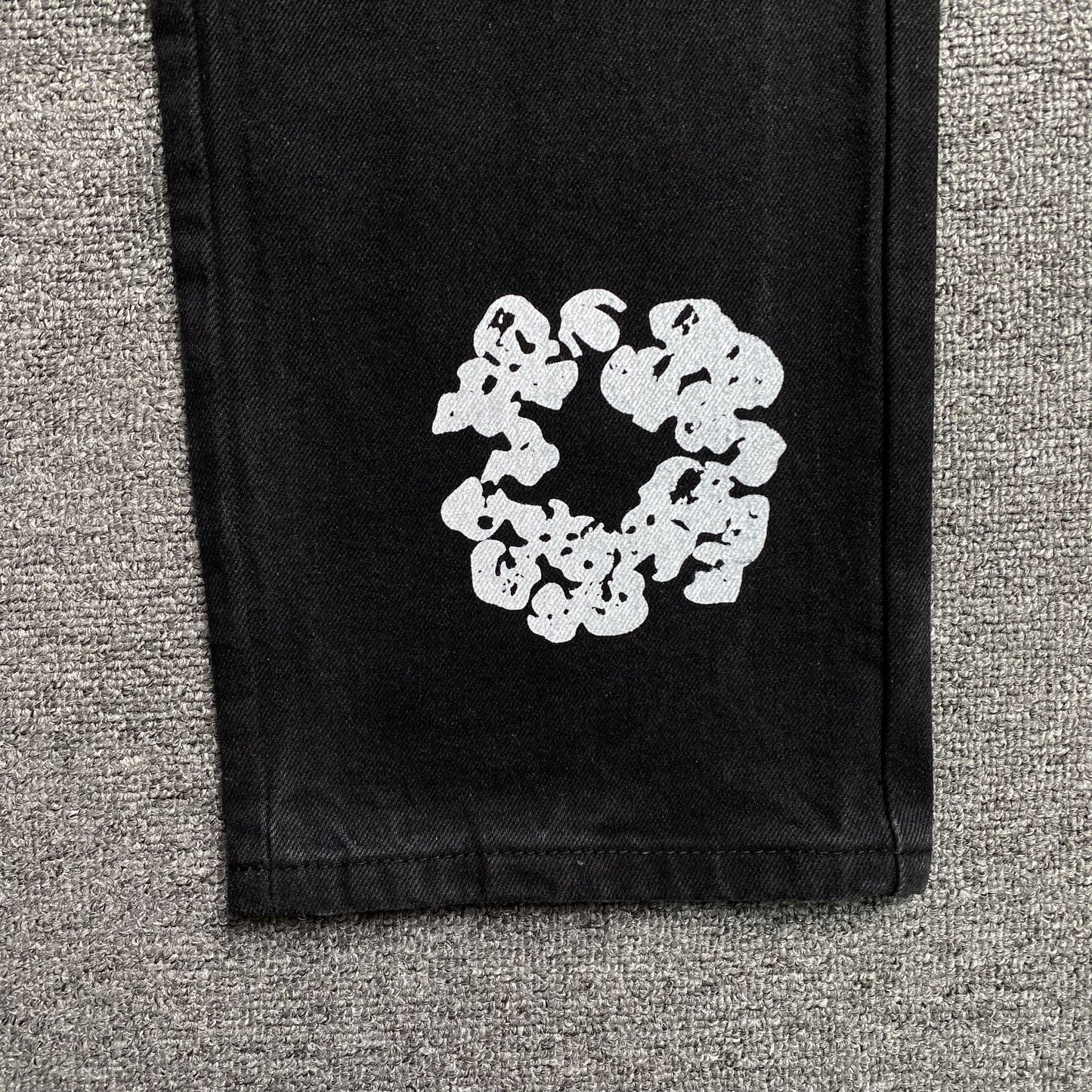 DENIM TEARS x LEVI'S COTTON WREATH JEANS NOIR