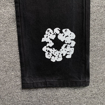 DENIM TEARS x LEVI'S COTTON WREATH JEANS NOIR