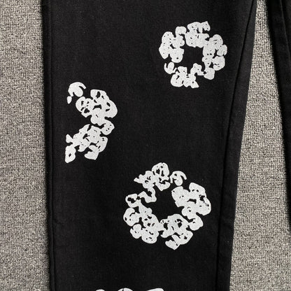 DENIM TEARS x LEVI'S COTTON WREATH JEANS NOIR