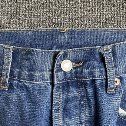 DENIM TEARS x LEVI'S COTTON WREATH JEANS BLEU