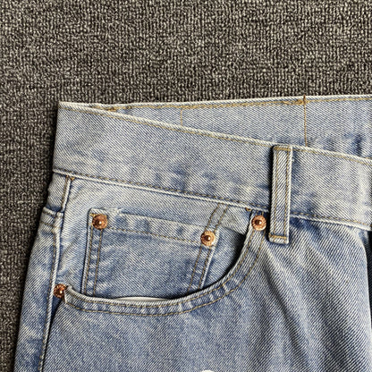 DENIM TEARS x LEVI'S COTTON WREATH JEANS DÉLAVAGE LÉGER