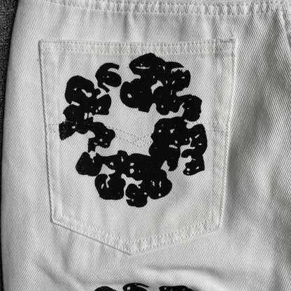 DENIM TEARS x LEVI'S COTTON WREATH JEANS BLANC