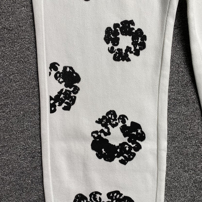 DENIM TEARS x LEVI'S COTTON WREATH JEANS BLANC