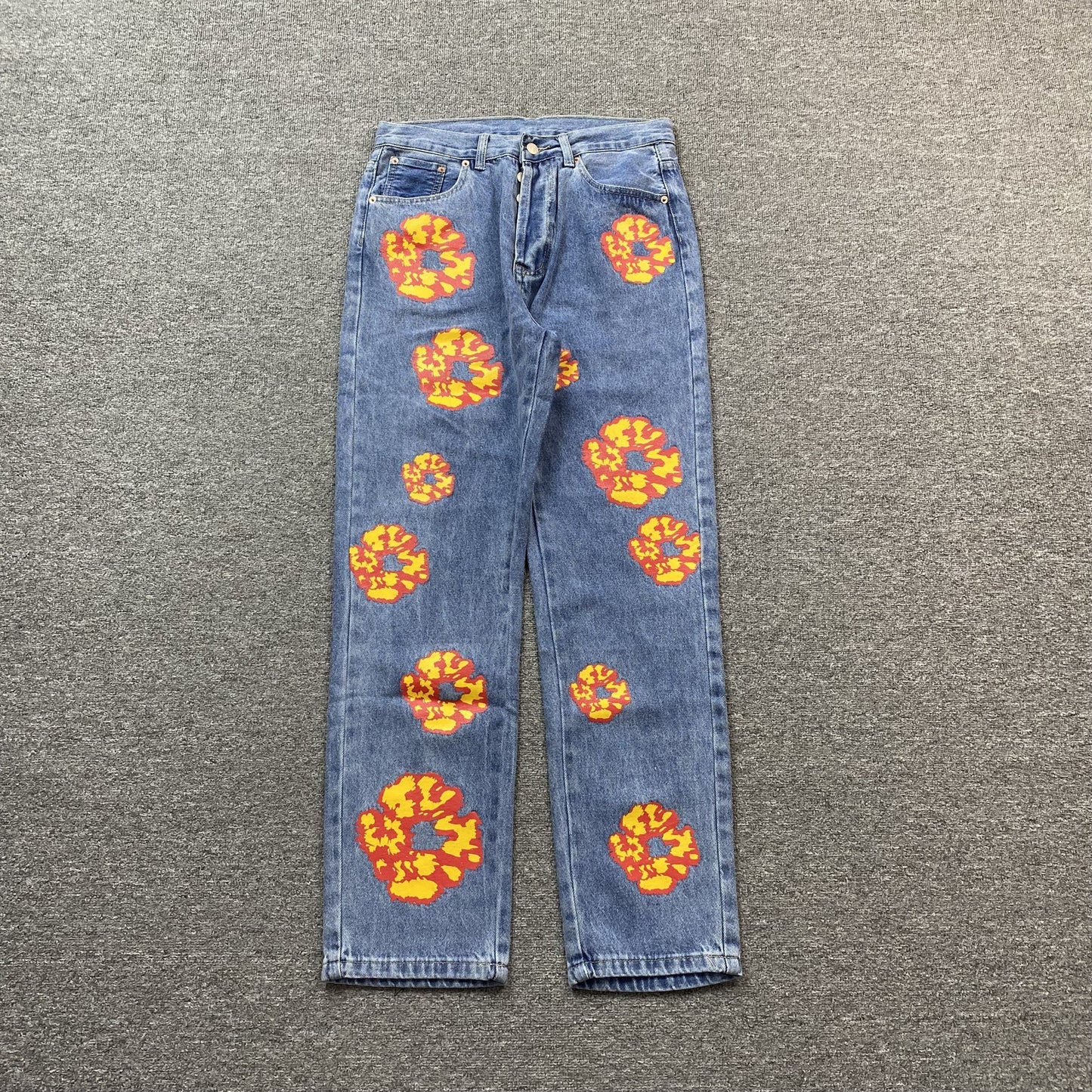 DENIM TEARS x OFFSET JEANS DÉLAVAGE LÉGER
