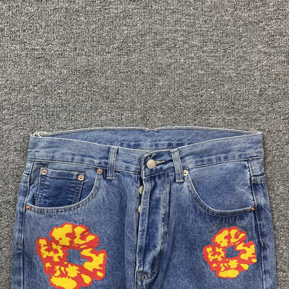 DENIM TEARS x OFFSET JEANS DÉLAVAGE LÉGER