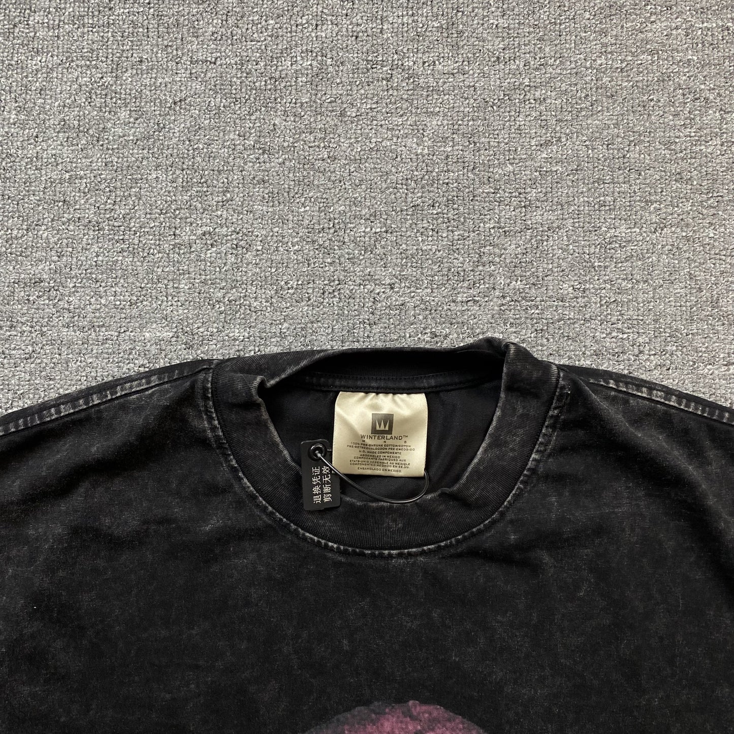 T-shirt graphique vintage Dennis Rodman gris foncé