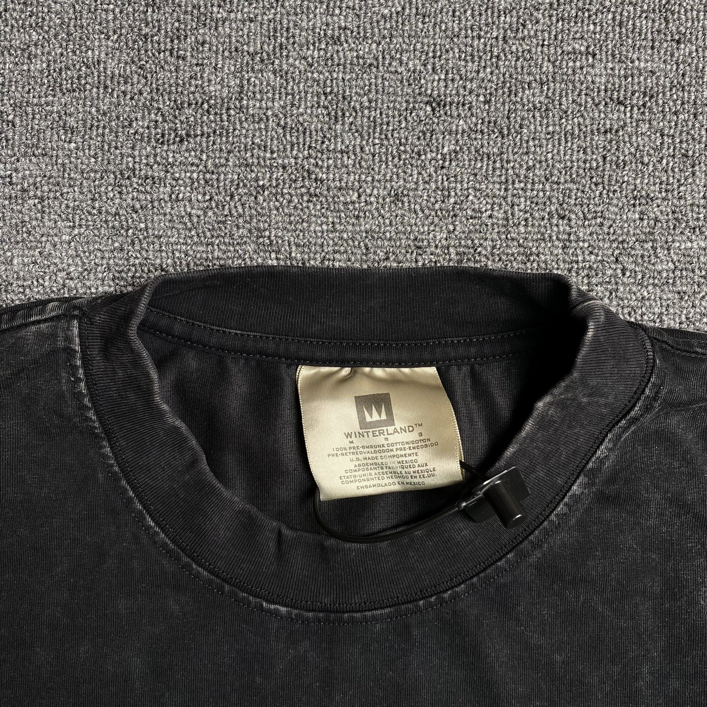 T-shirt graphique vintage Eminem gris foncé