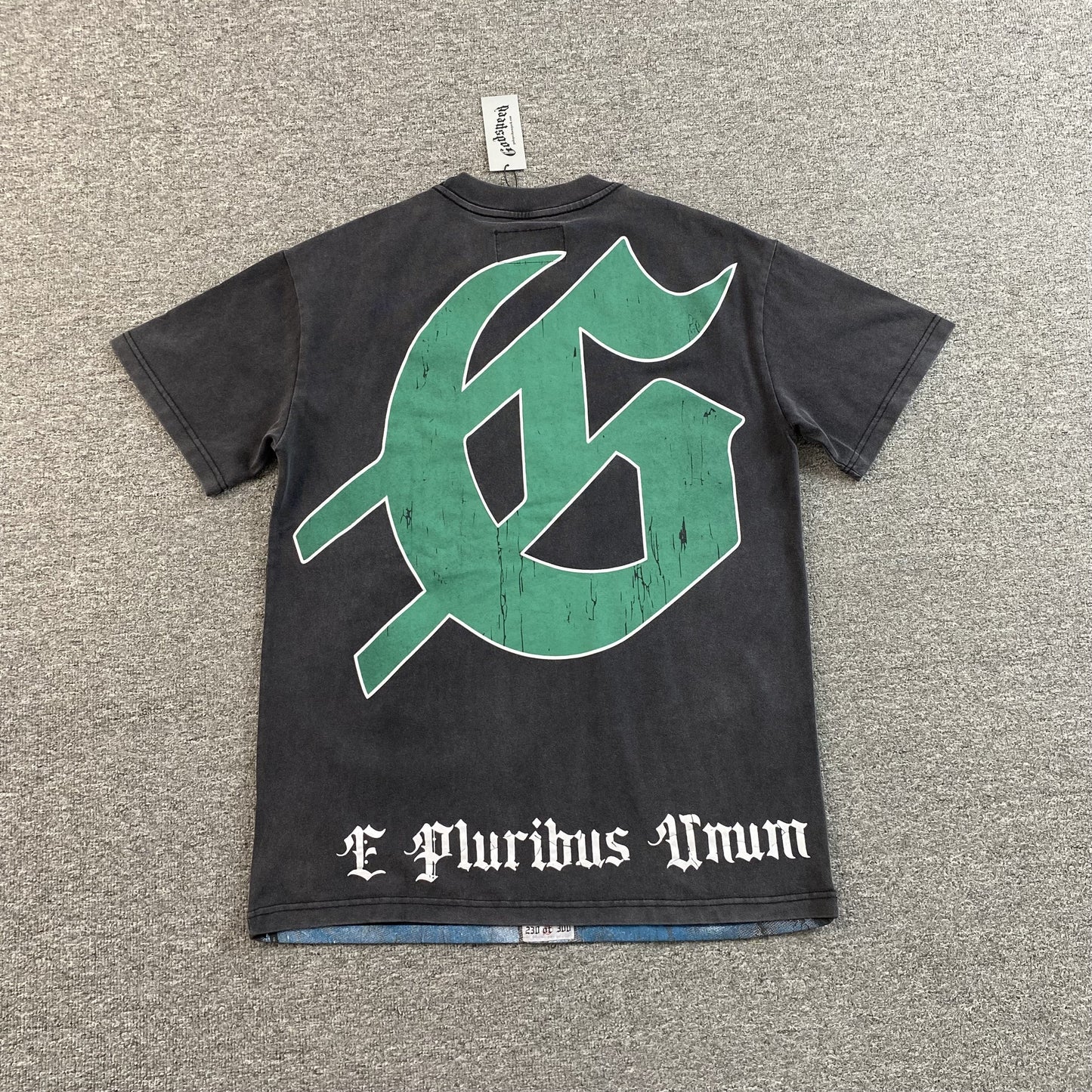 T-shirt Godspeed Amigos noir délavé