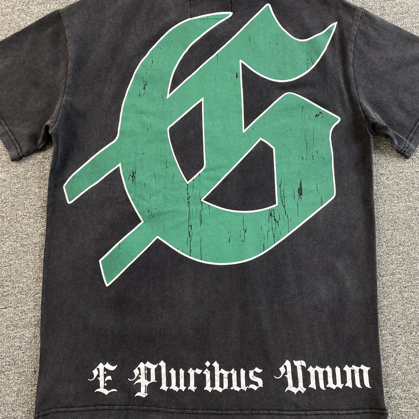 T-shirt Godspeed Amigos noir délavé